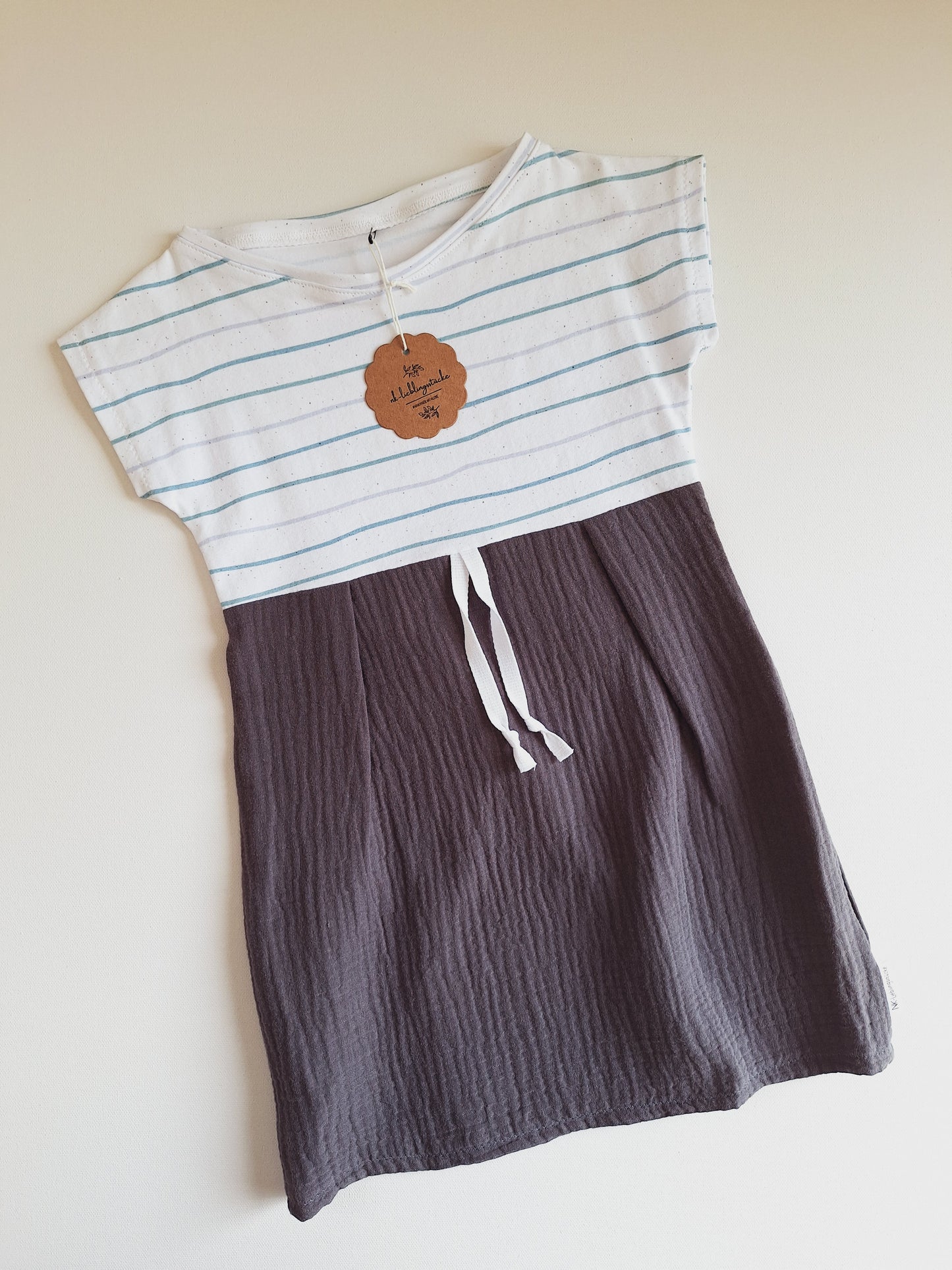 Sommerkleid "Streifen" Gr. 98