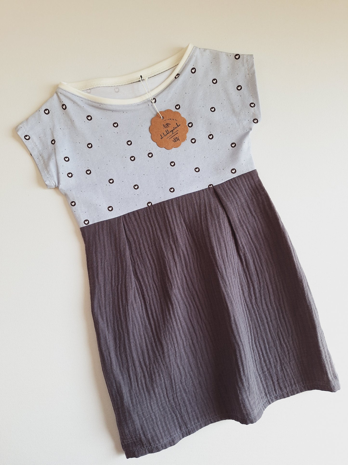 Sommerkleid "Herzen" Gr. 98