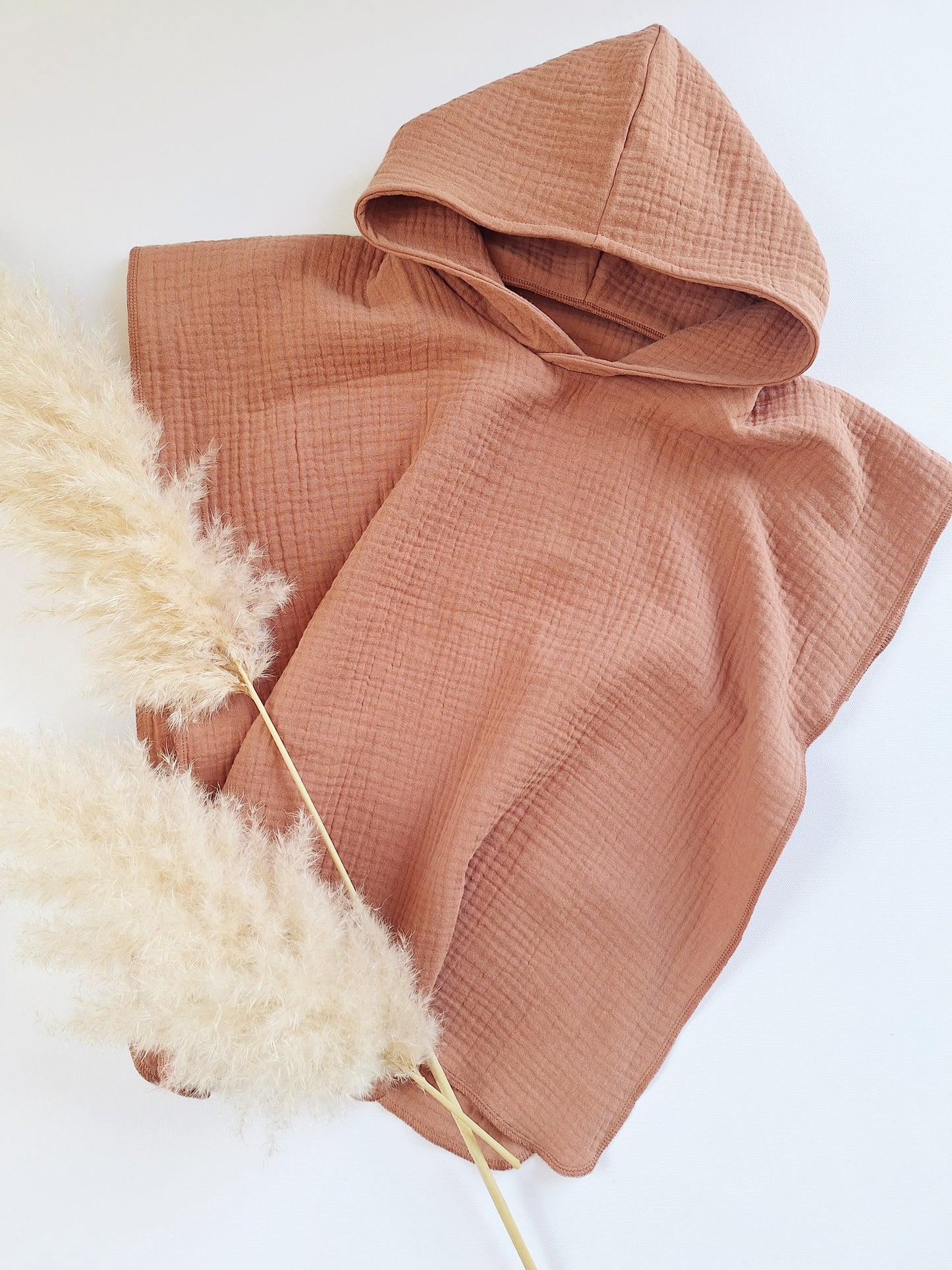 Badeponcho one size Camel