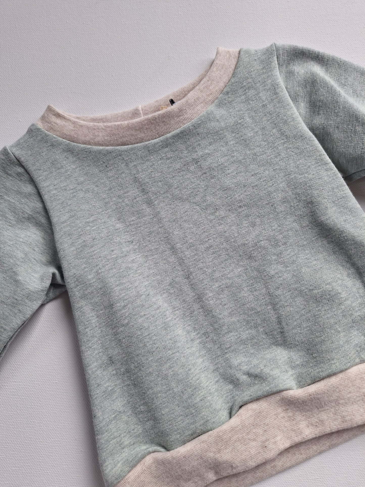 Sweater "altgrün meliert"