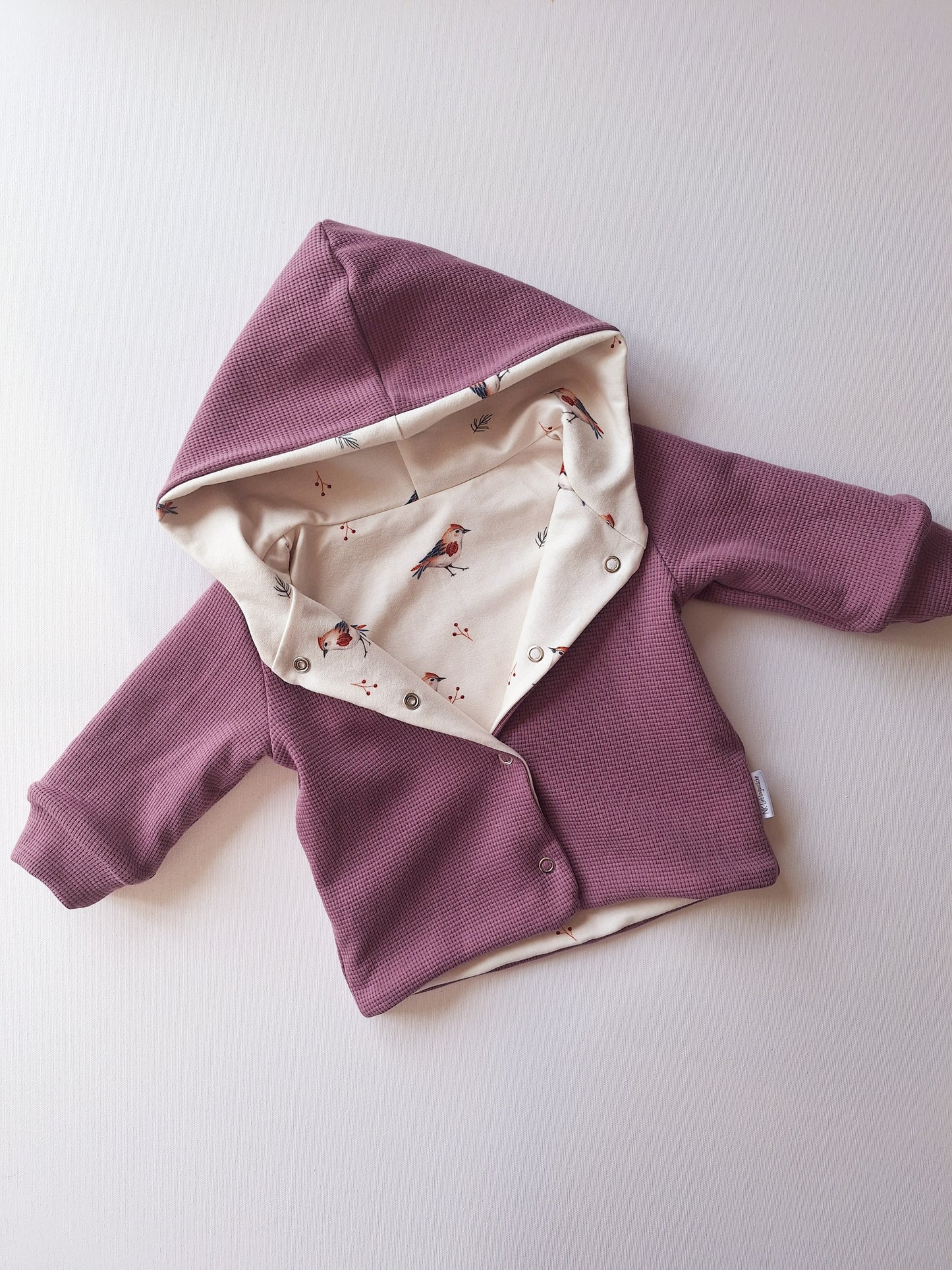 Übergangsjacke "Waffeljersey - Vogelgezwitscher"