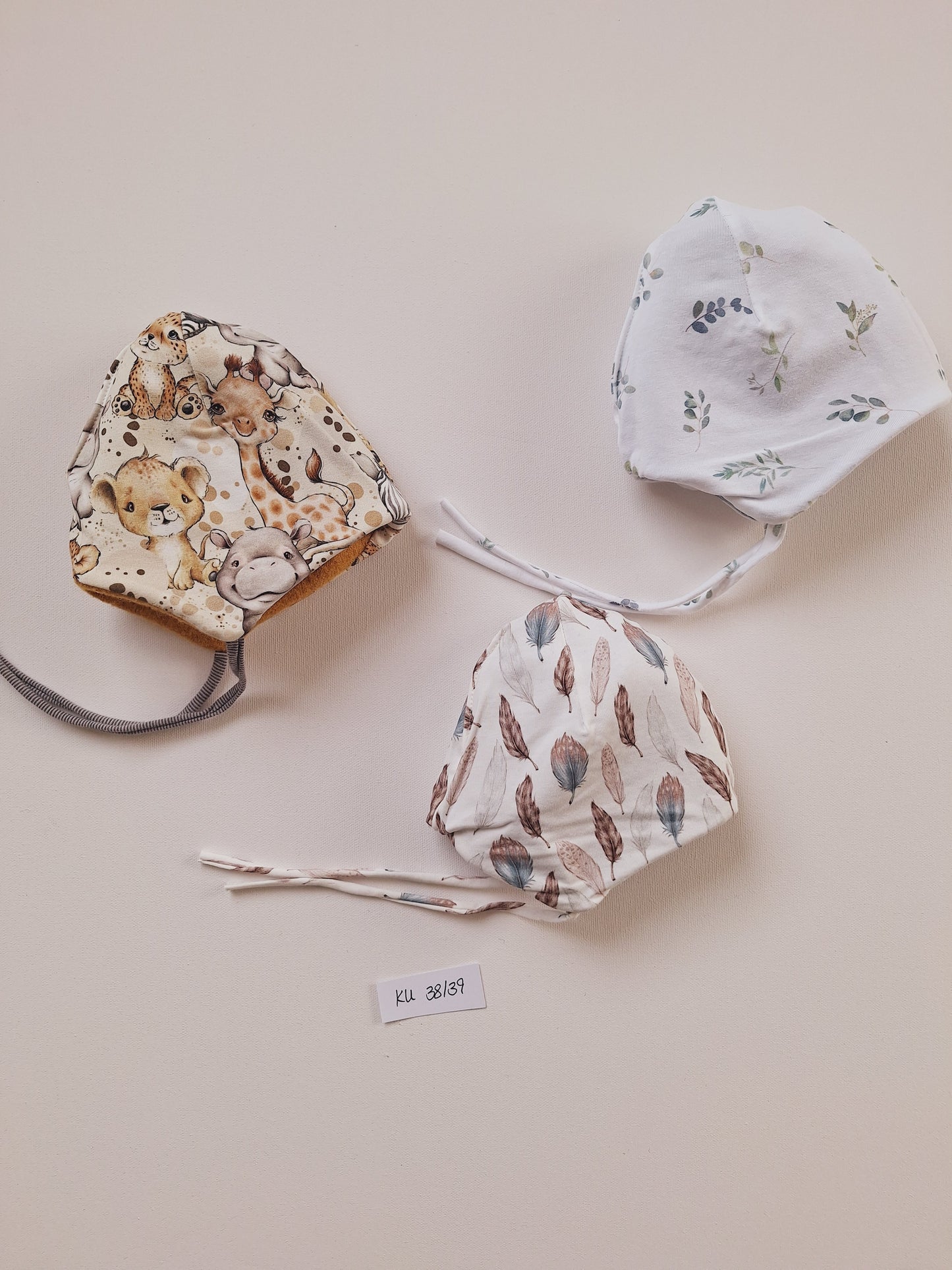 Wollwalk-Mütze KU 38/39 cm