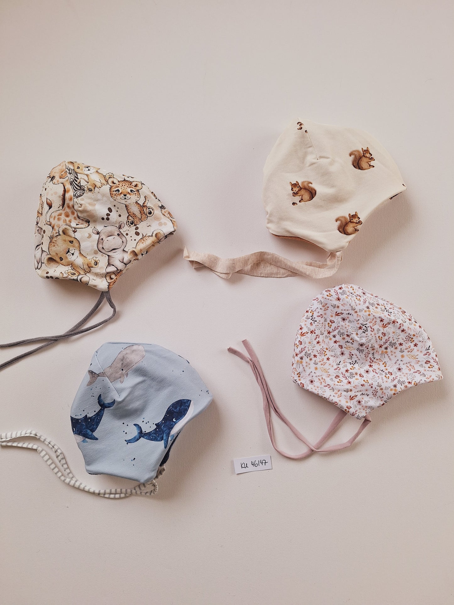 Wollwalk-Mütze KU 46/47 cm