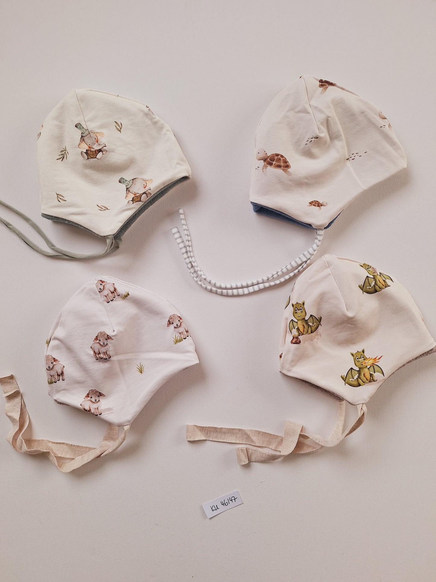 Merinowalk-Mütze KU 46/47 cm