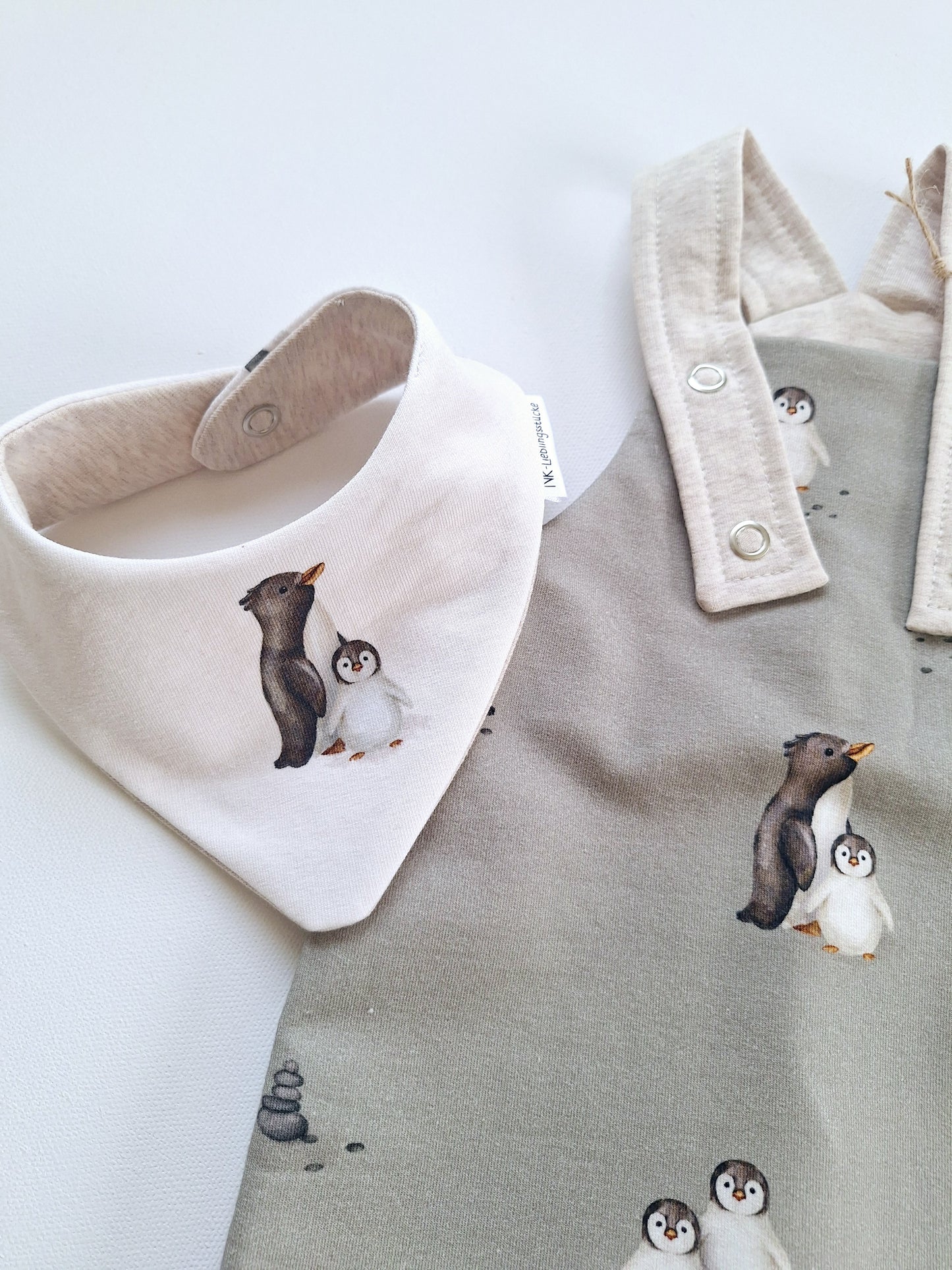 Newborn-Set Größe 56/62 kleiner Pinguin