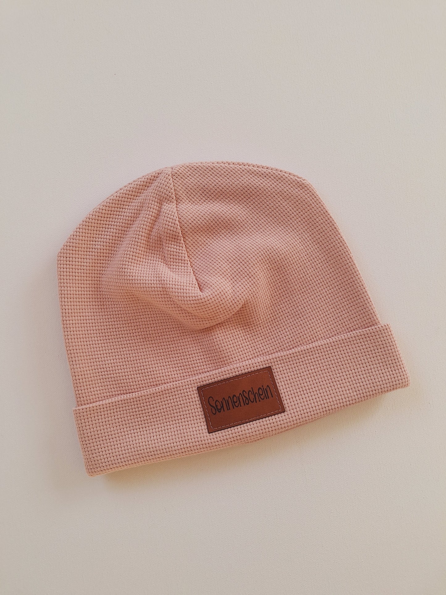 Beanie Waffeljersey "49 - 51 cm"