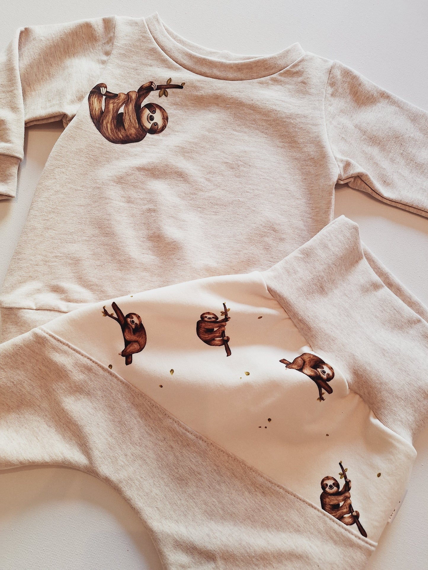 Set Größe 74/80/86 kleines Faultier