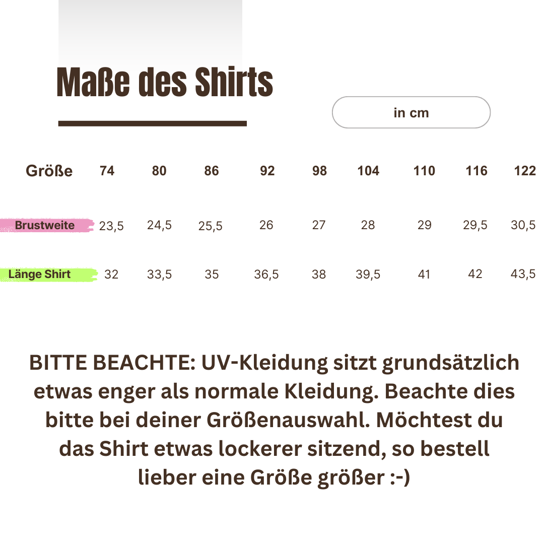 UV-Shirt langarm (Blütenmeer)