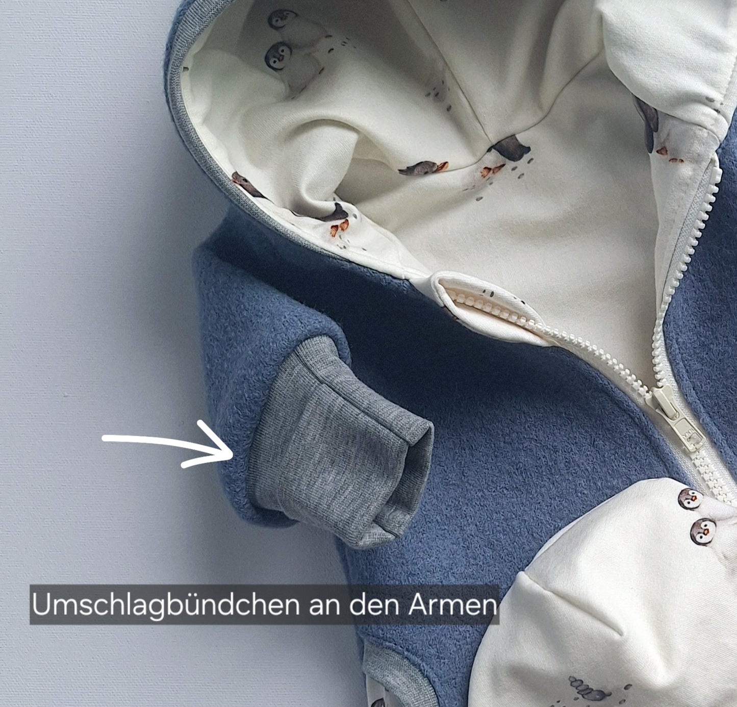 Individueller Wollwalk-Overall - Merinowolle