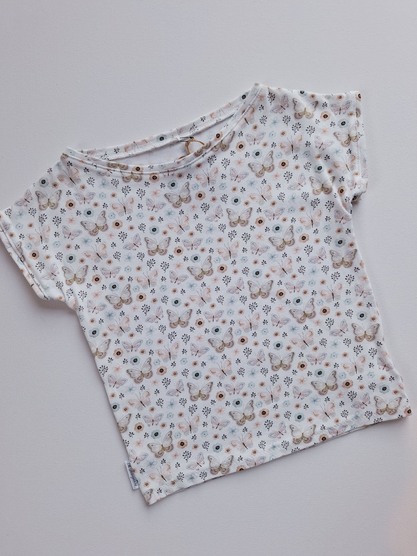 T-Shirt "Schmetterlinge", Gr.86