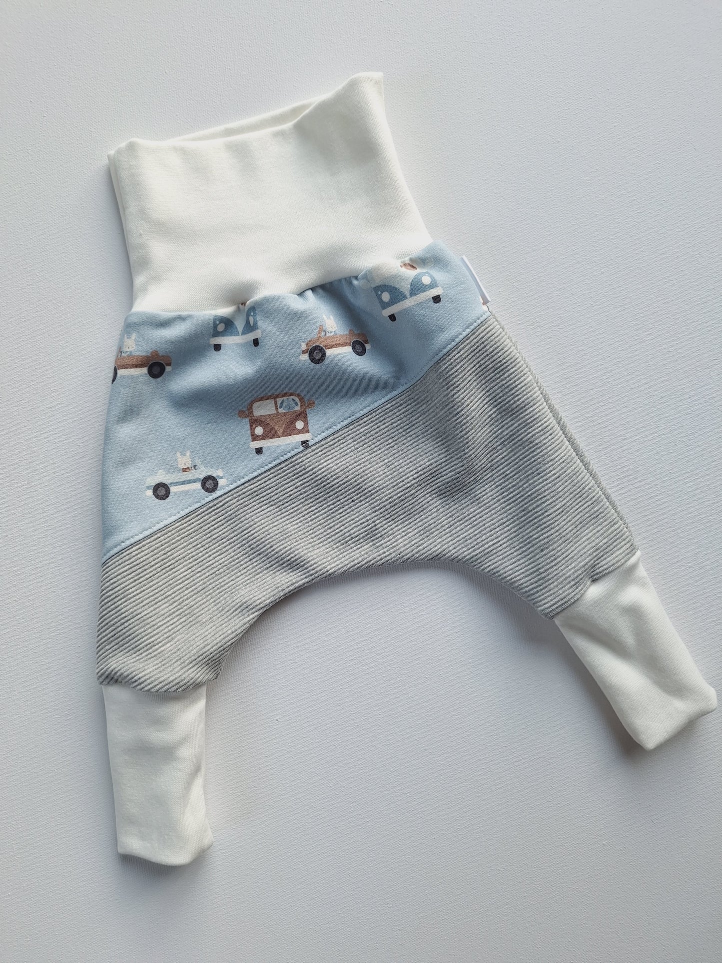 Mitwachshose "Autos" Ribjersey