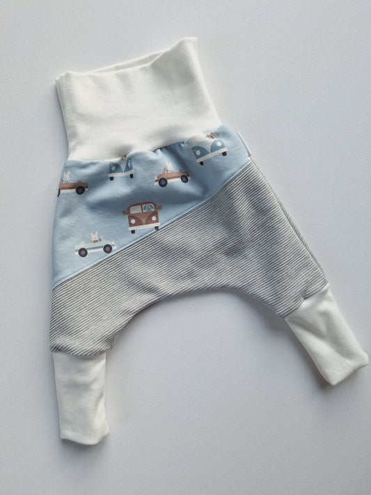 Mitwachshose "Autos" Ribjersey