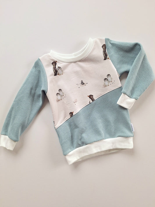 Sweater "Pinguin Waffeljersey"