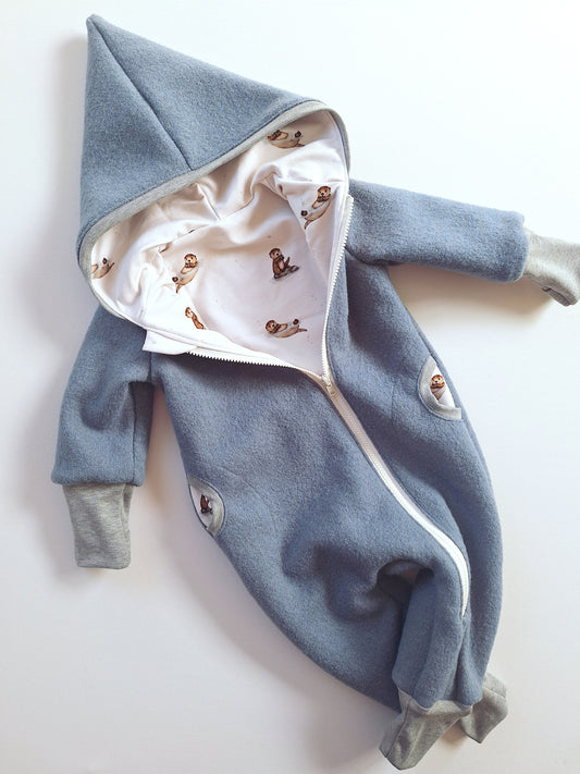 Individueller Wollwalk-Overall - Merinowolle