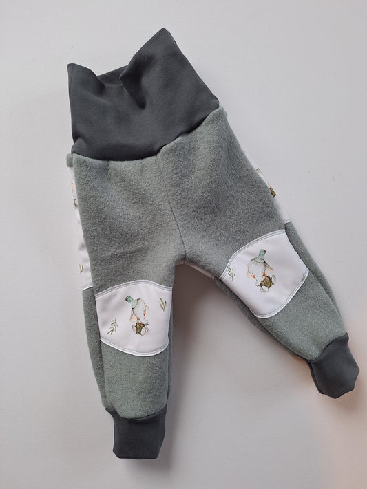 Matschhose - Schurwolle "Elefant" Größe 80