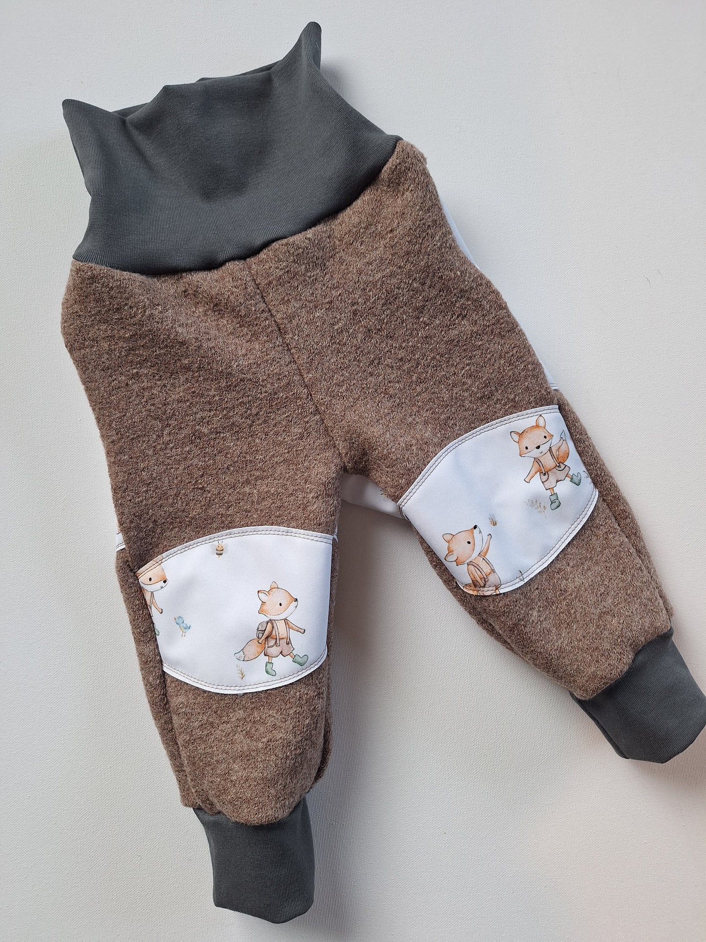 Matschhose - Schurwolle "Fuchs" Größe 80