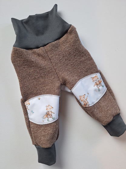 Matschhose - Schurwolle "Fuchs" Größe 80