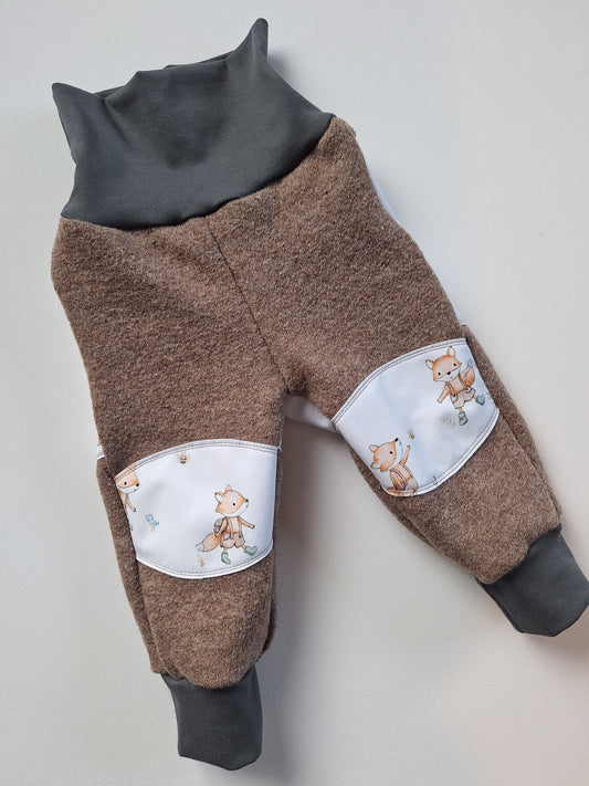 Matschhose - Schurwolle "Fuchs" Größe 80