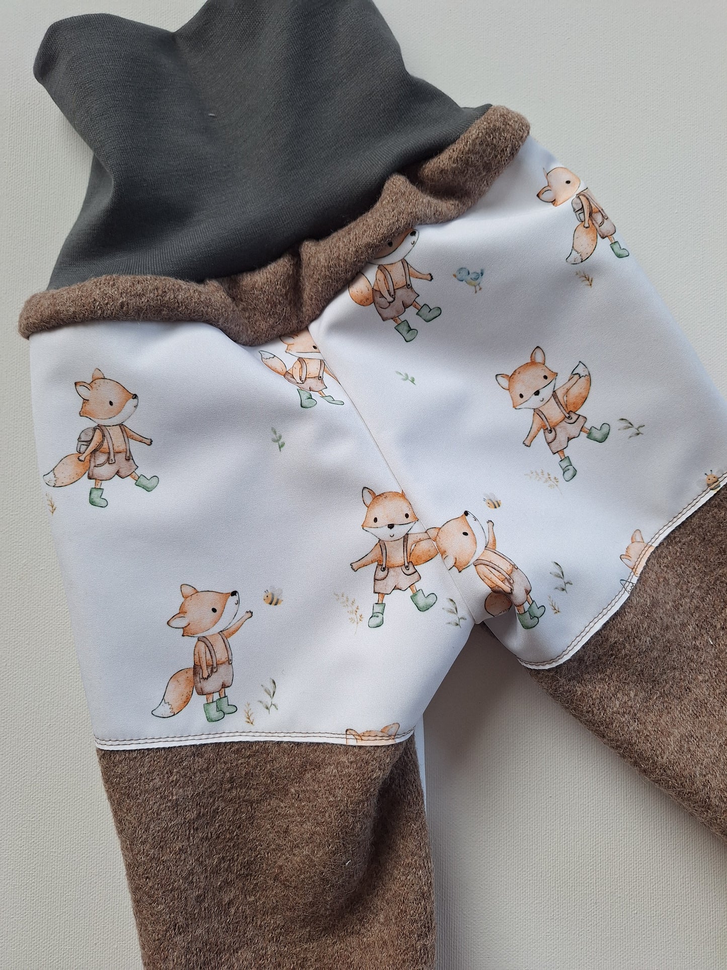 Matschhose - Schurwolle "Fuchs" Größe 80