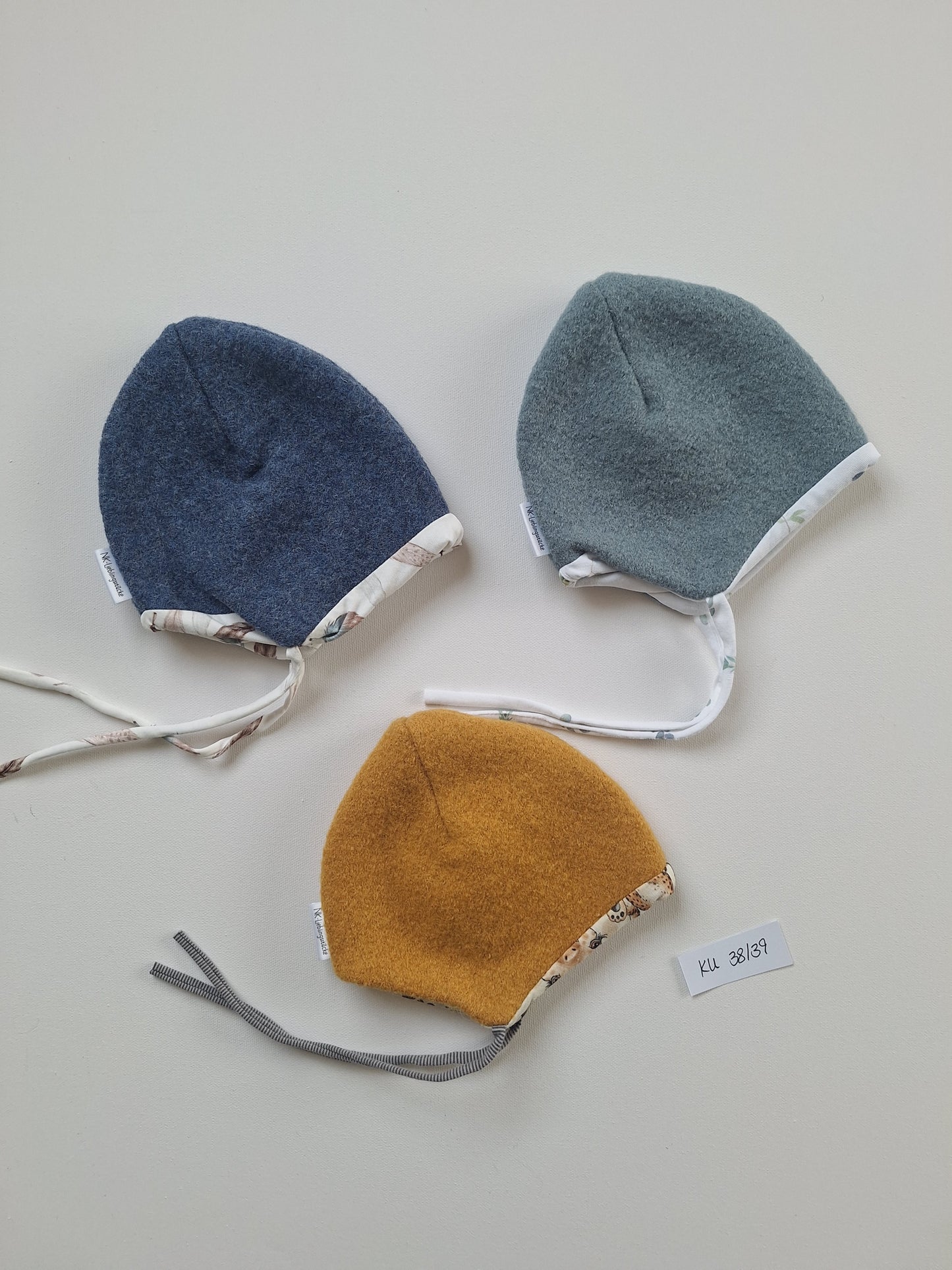 Wollwalk-Mütze KU 38/39 cm