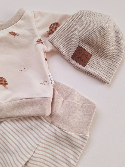 Newborn-Set Größe 56/62 "kleine Schildkröte"