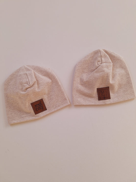 Beanie French Terry "43 - 45 cm"