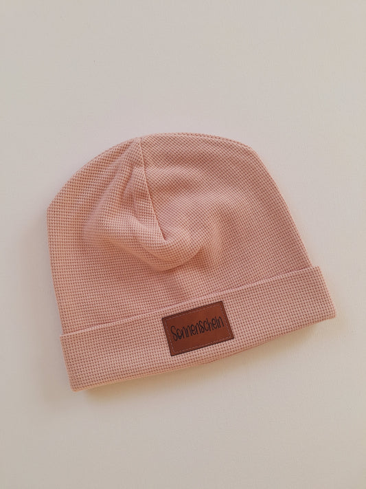 Beanie Waffeljersey "49 - 51 cm"