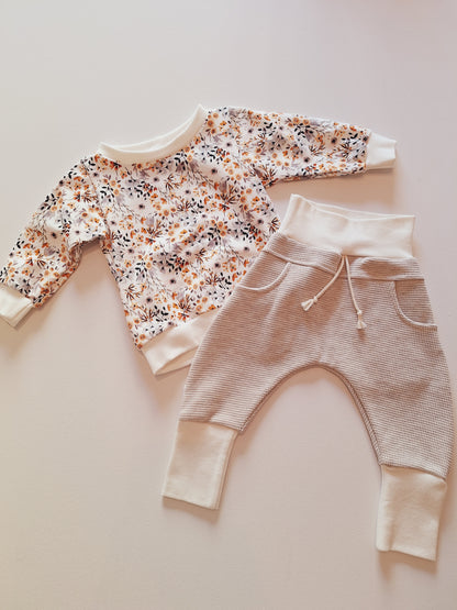 Set Größe 74/80 Blüten