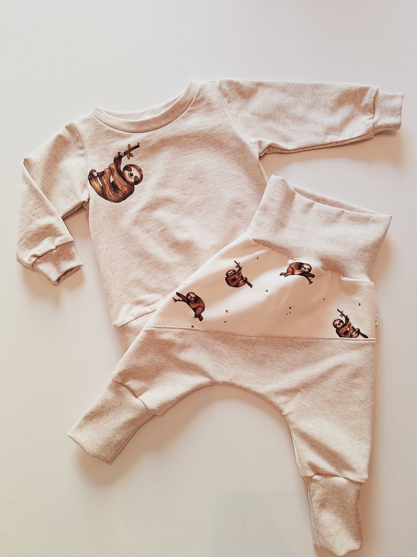 Set Größe 74/80/86 kleines Faultier