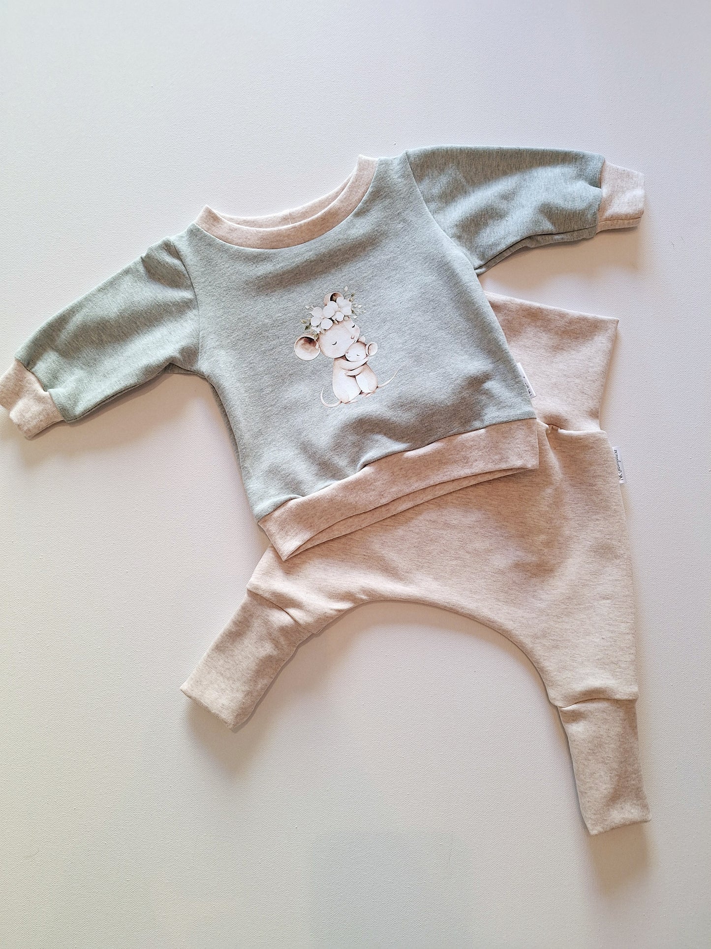 Newborn-Set Größe 62 kleine Mäuse