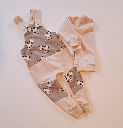 Set Größe 98/104 kleine Kuh