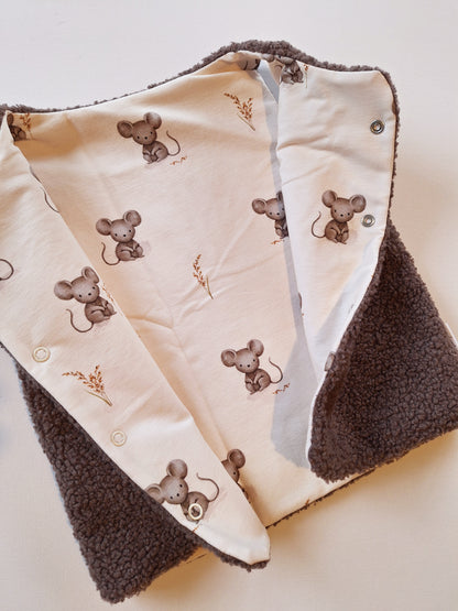 Weste Teddy Boucle - verschiedene Innenstoffe
