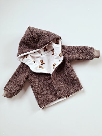 Jäckchen Teddy Boucle - Größe 80