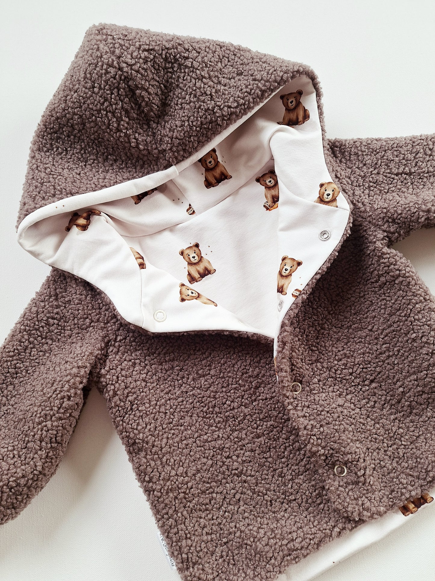 Jäckchen Teddy Boucle - Größe 80