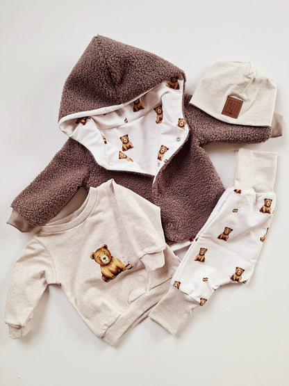 Jäckchen Teddy Boucle - Größe 80