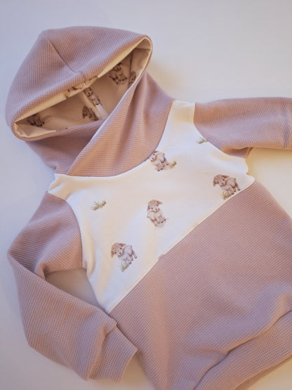 Sweater mit Kapuze "Wilma" 98