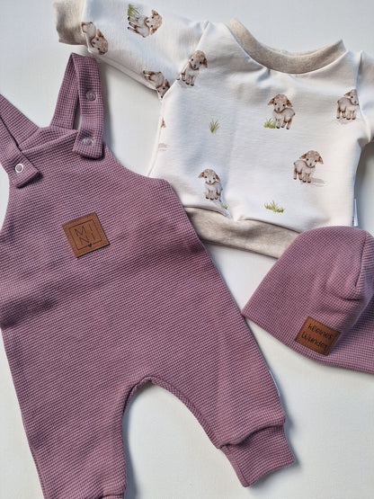 Newborn-Set Größe 56/62 "kleines Schaf"