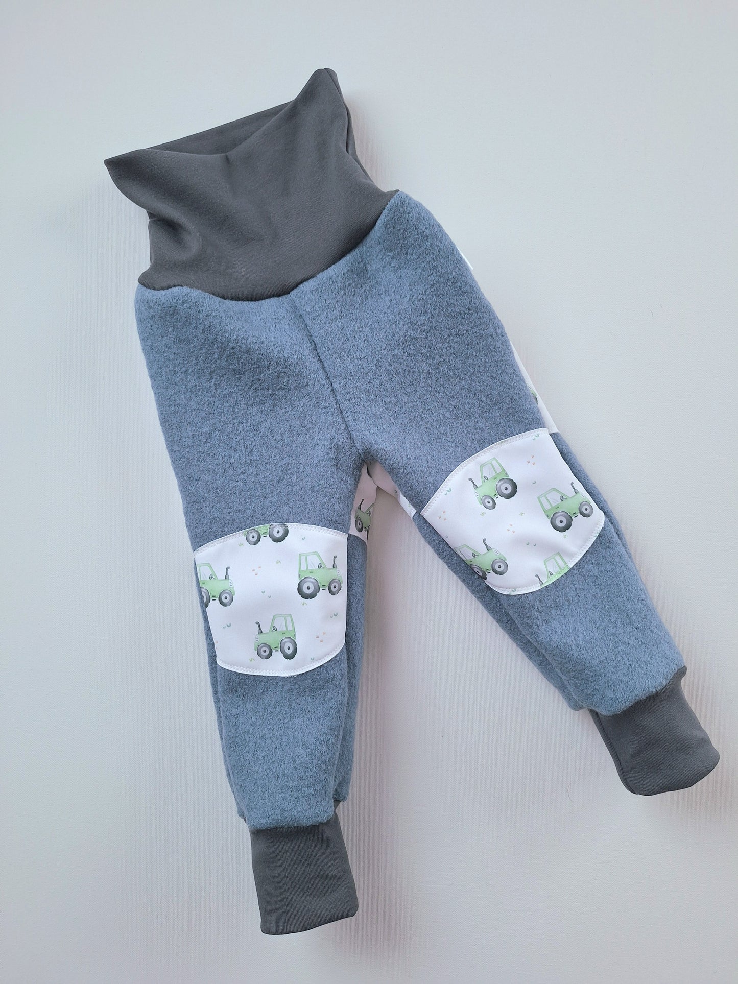 Walkhose mit Softshell-Patches Merinowolle