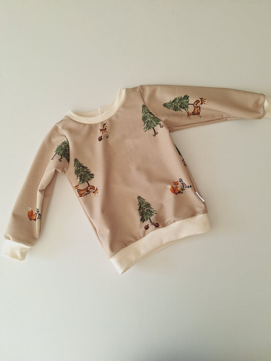 Sweater "Waldtiere" 104