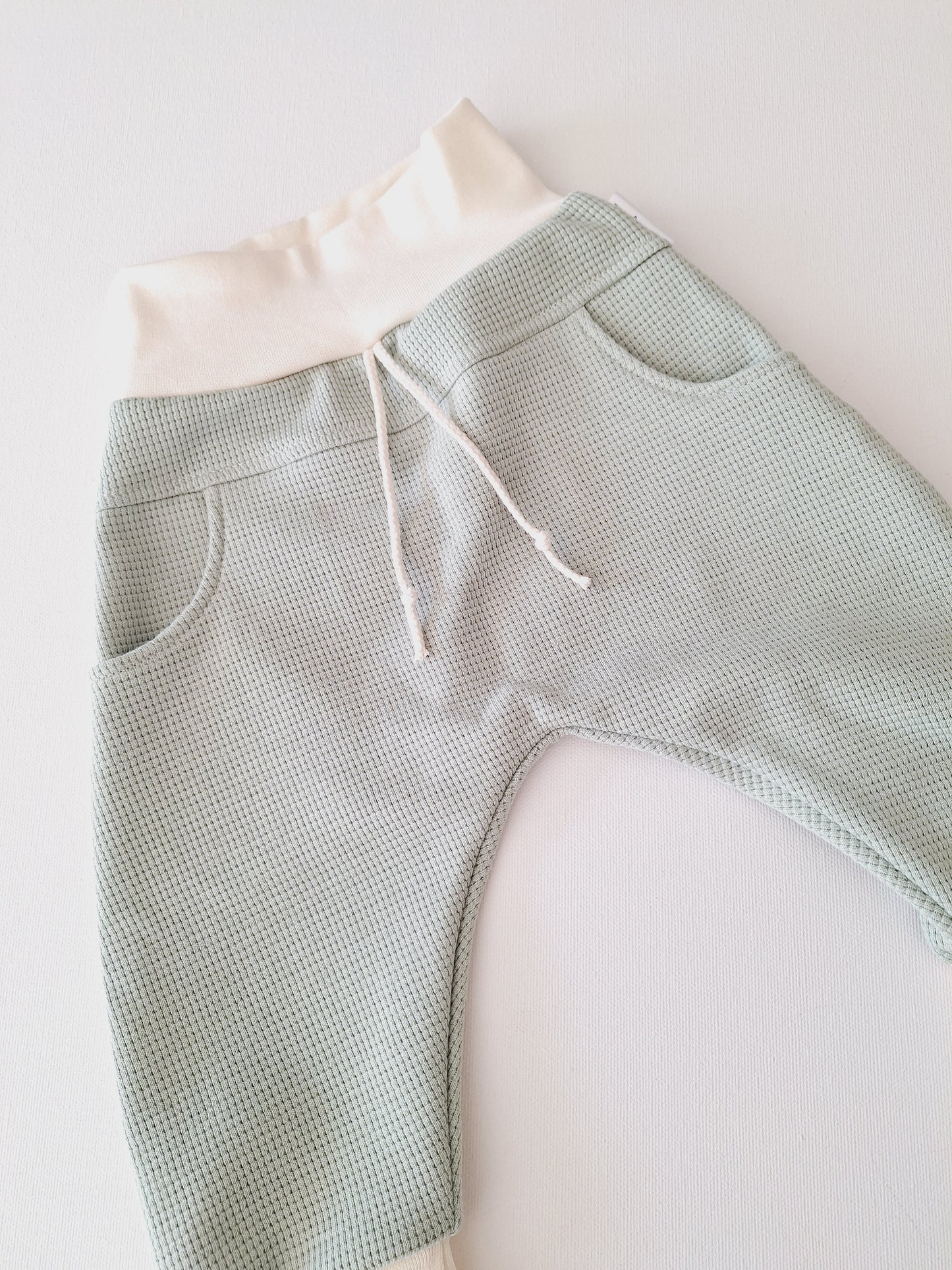 Knickerbocker Waffeljersey - altmint 80