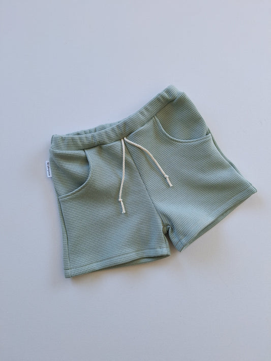 Sommer Shorts Waffeljersey (verschiedene Designs)