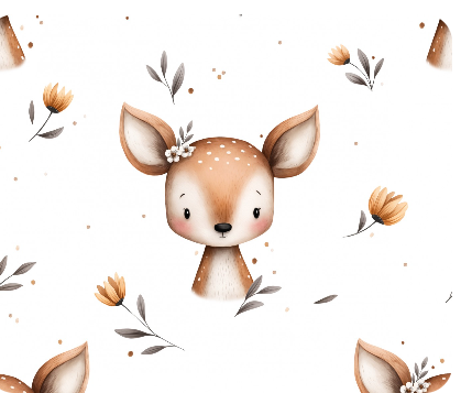 Woodland deer Forest fawn white.PNG